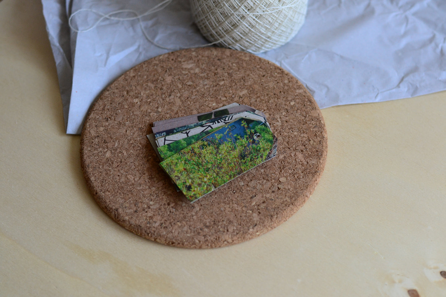 Upcycling Papieranhänger - B-Ware