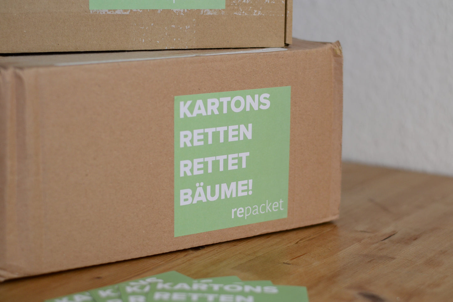 repacket Sticker Bäume retten