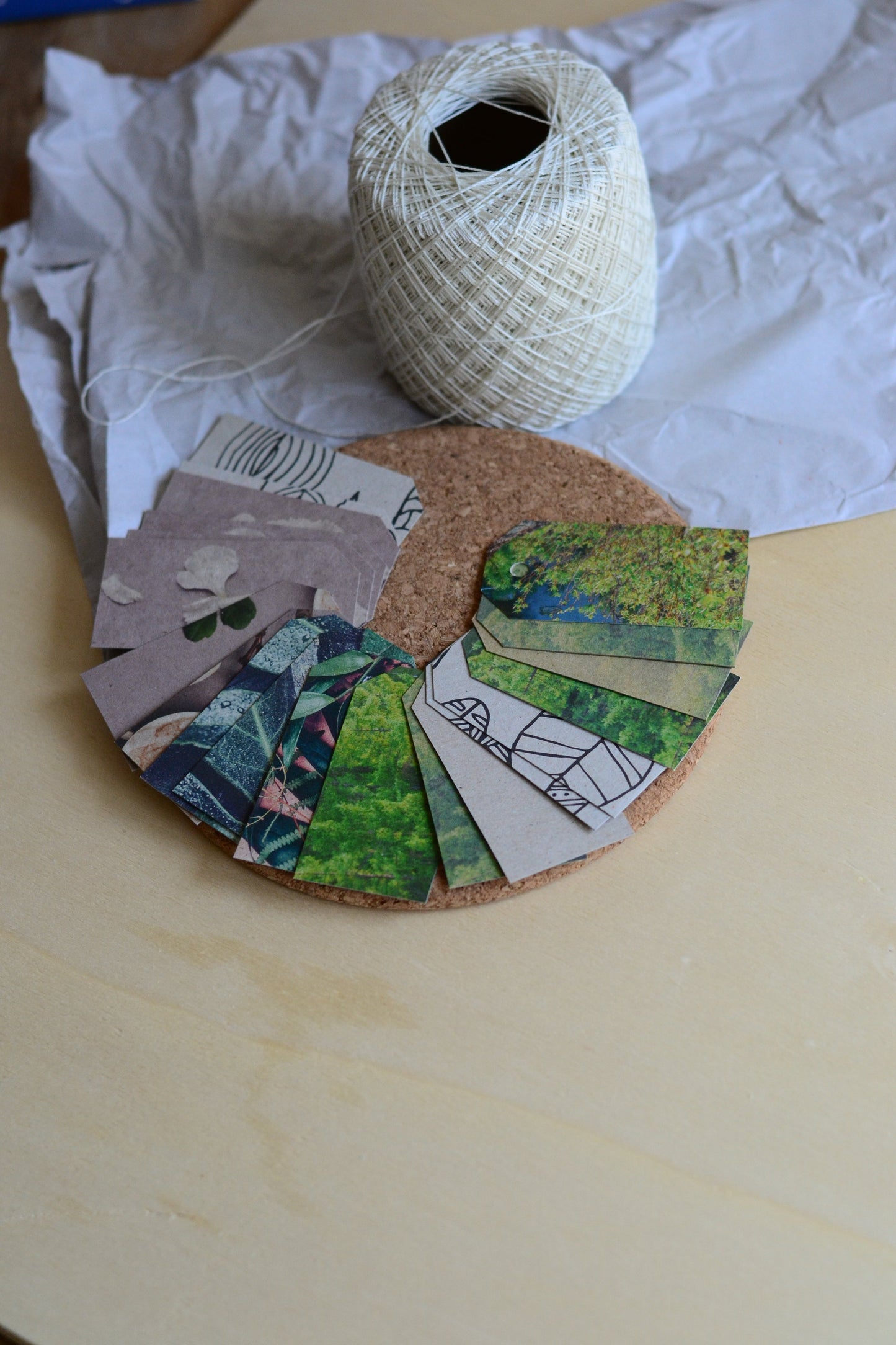 Upcycling Papieranhänger - B-Ware